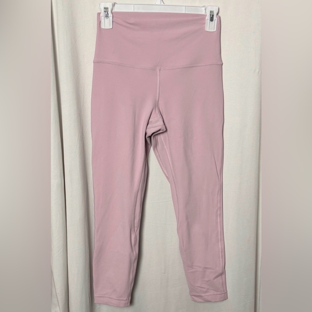 Lululemon Rose Blush Align High-Rise Crop 23" Size 6 - Picture 3 of 7